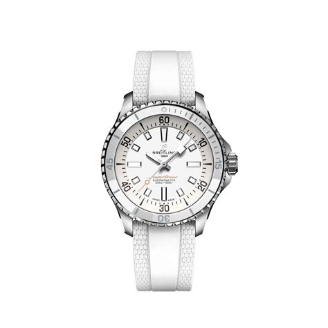 breitling ladies white watch|ladies breitling watch pre owned.